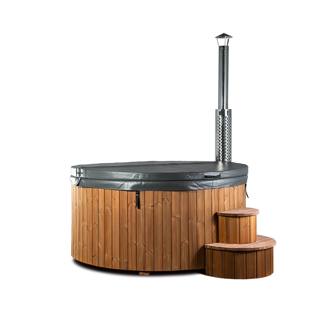 Scandinavian Premium 4-6 Person Wood-Fired Hot Tub