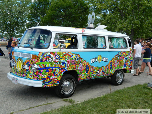 Hippy minivan